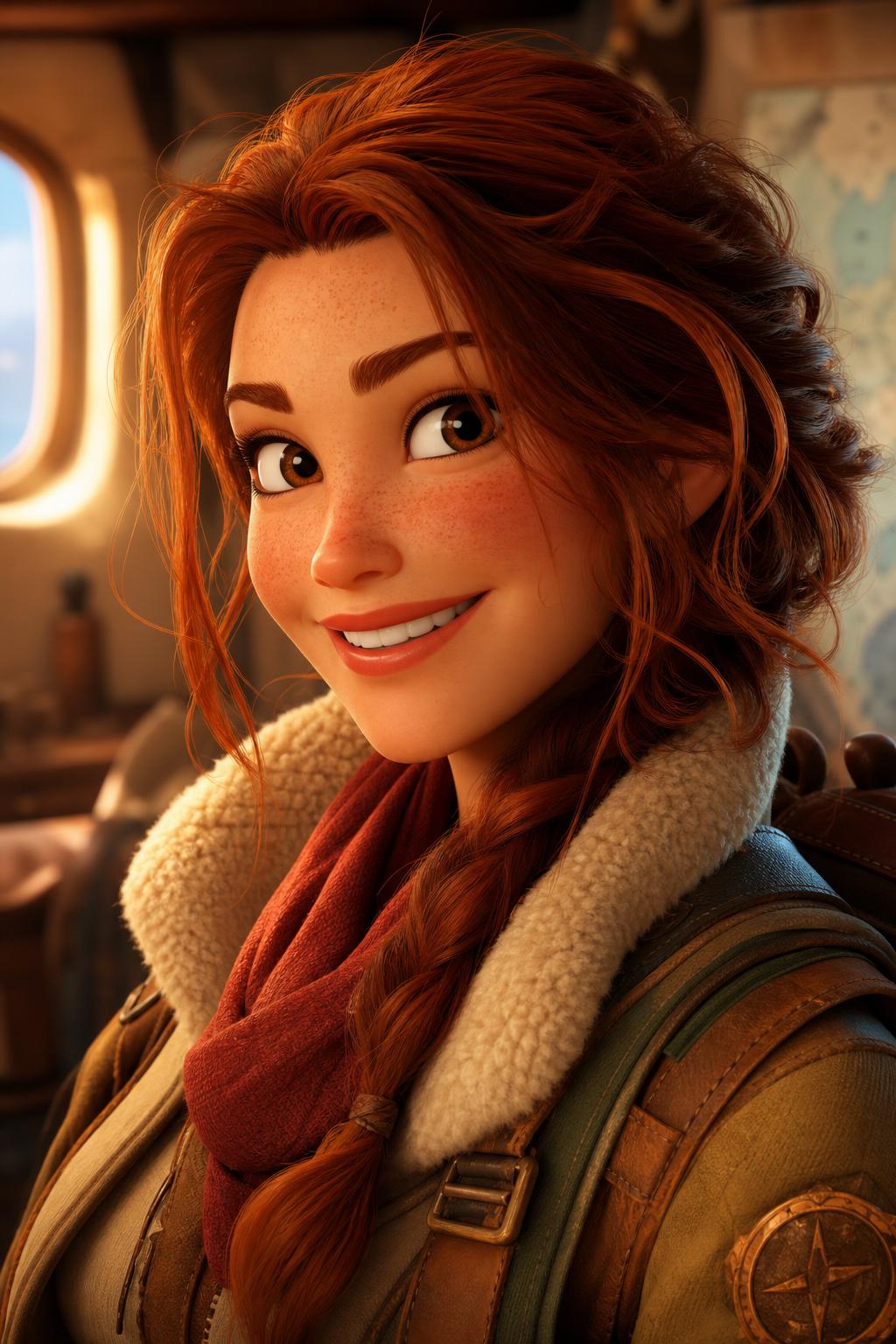 3D Animated Movie style reference 1