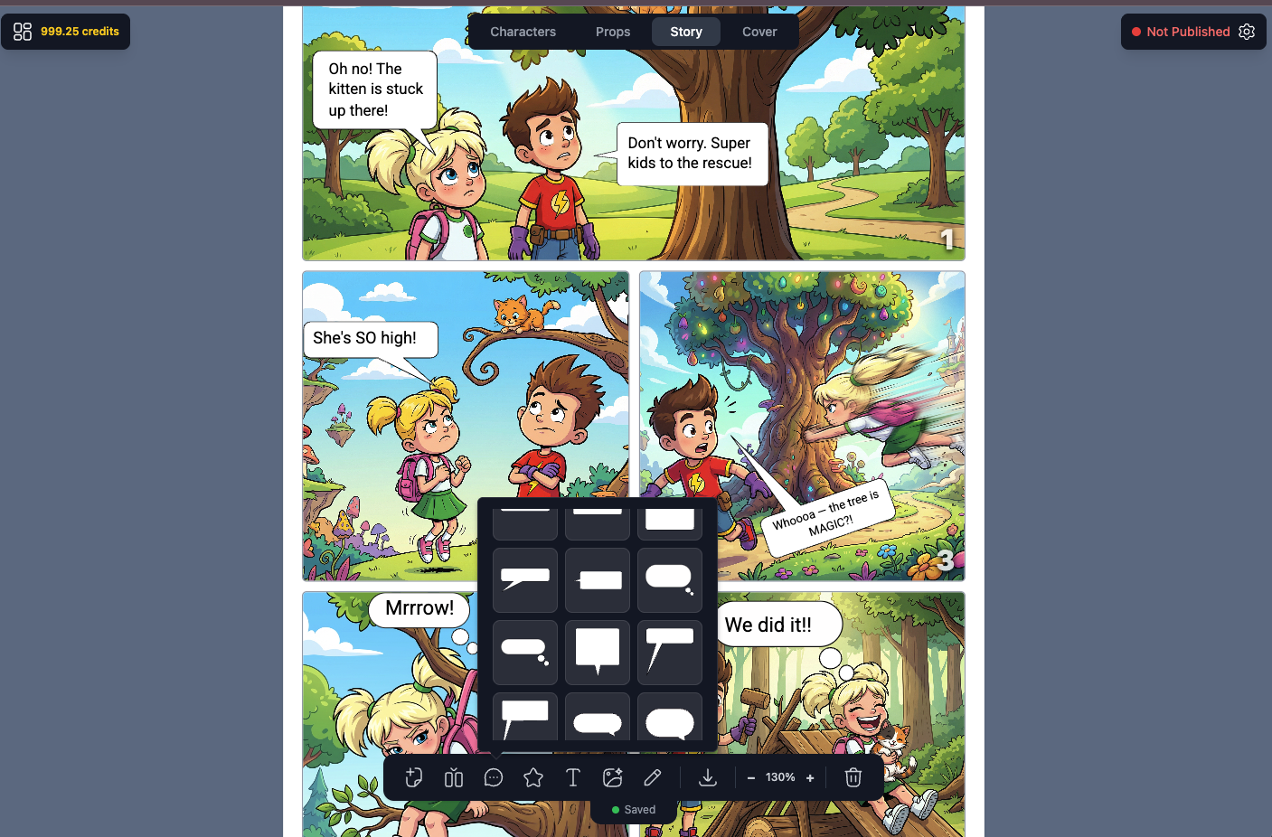 How to Add Speech Bubbles to a Comic: Types, Placement, and Lettering