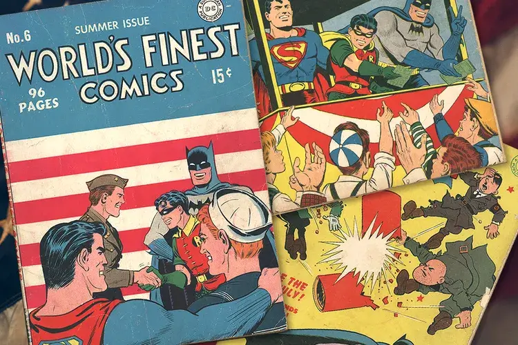1940s comic book newsstand Golden Age of Comics sales