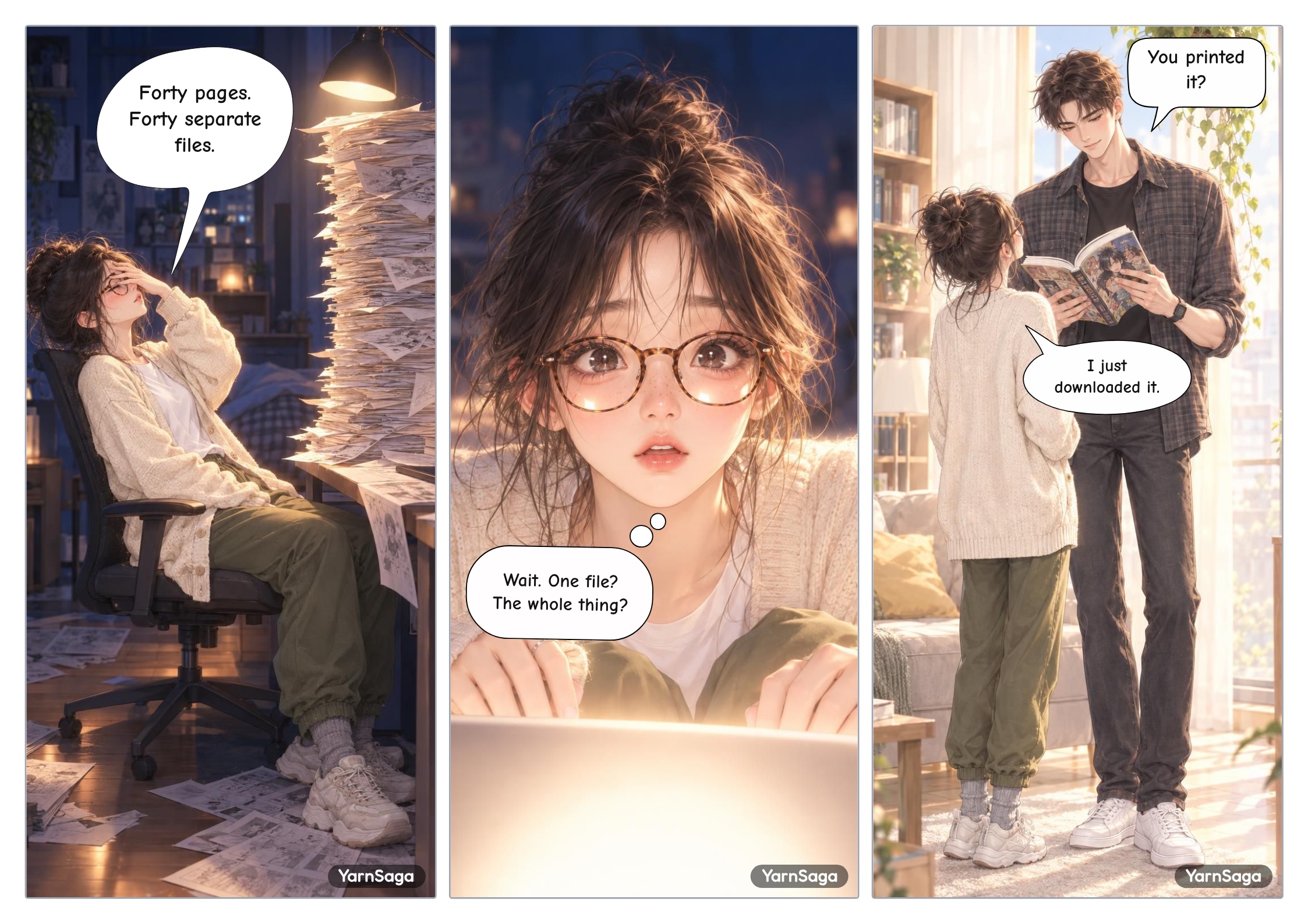 Your Whole Story as One PDF — and One Engine Behind Every Style