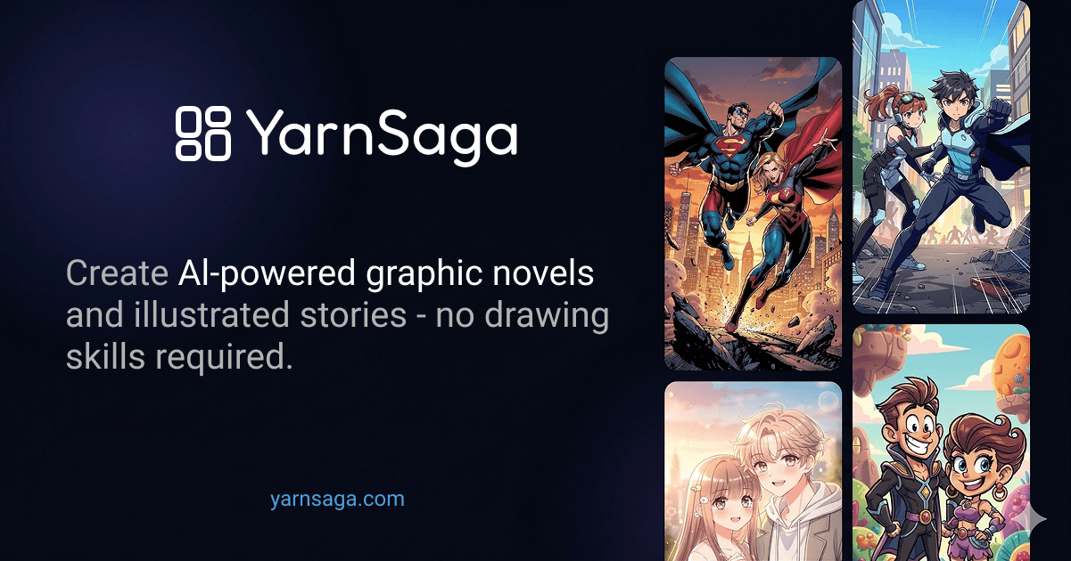 Write Up Graphics Graphic Novel Creator — Write and Illustrate Your Story with AI | YarnSaga