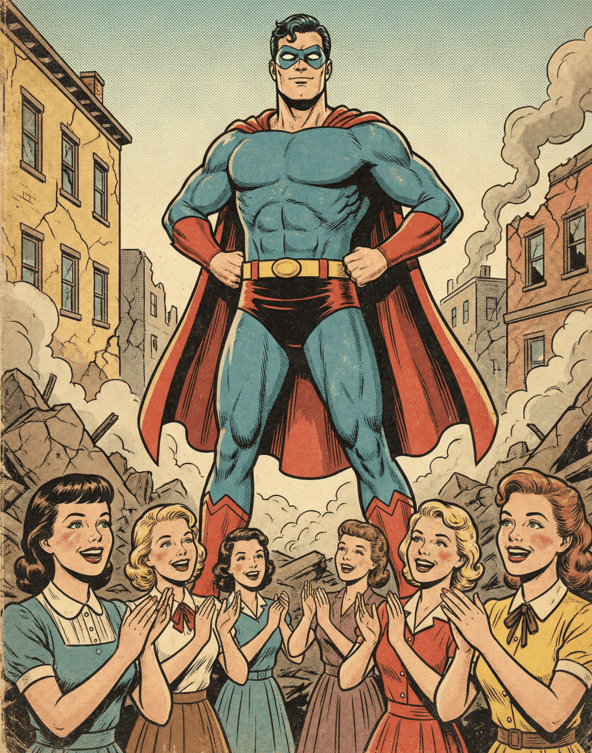 Sample YarnSaga graphic novel page