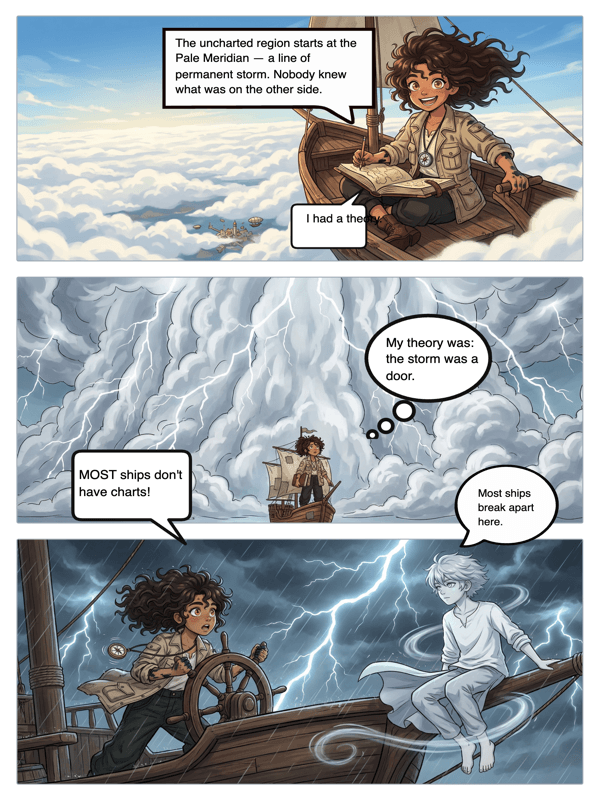 Fast comic generation from text description using YarnSaga